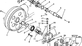 Втулка 155-30-16191 Komatsu