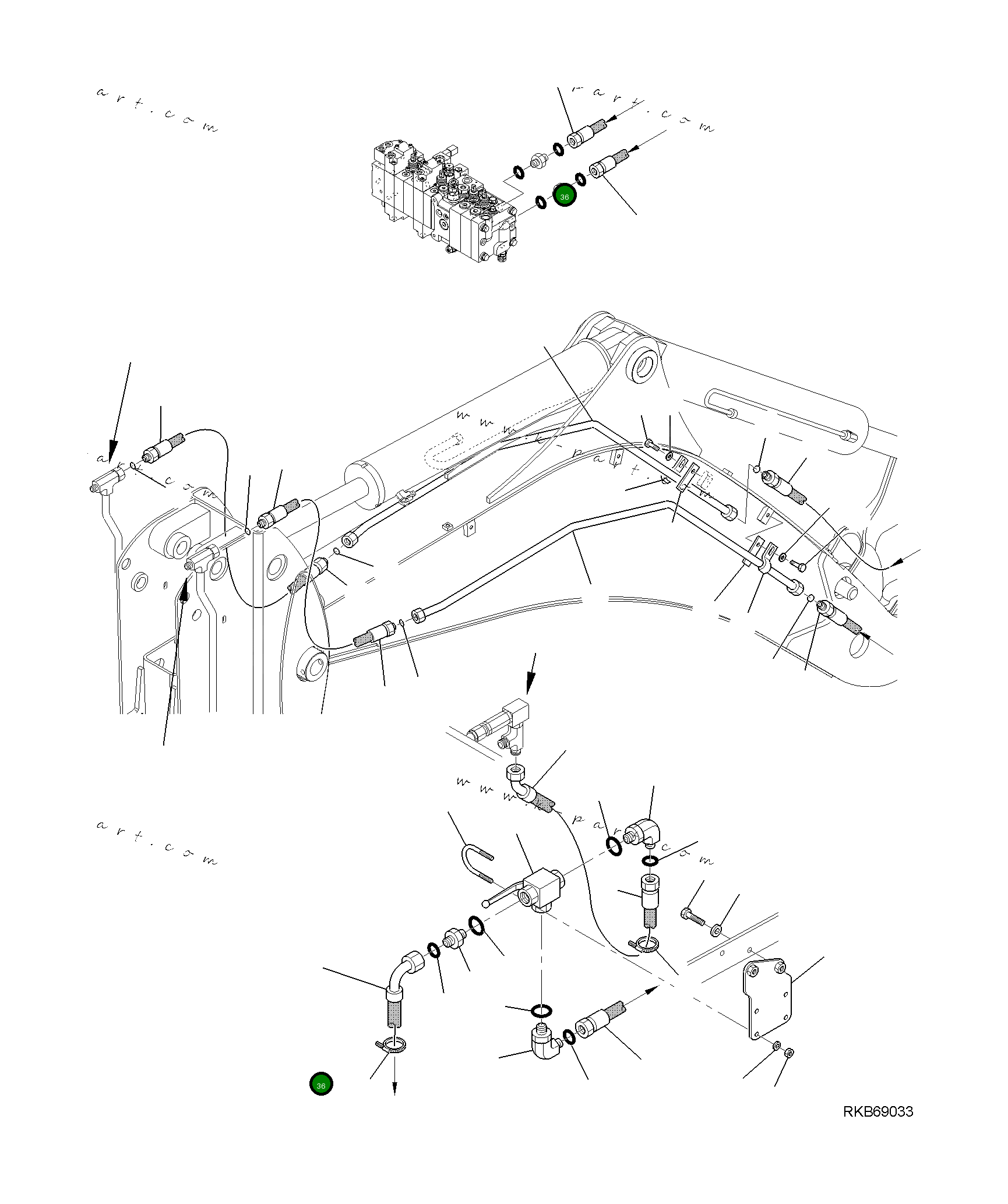 Шланг 42N-62-19320 Komatsu