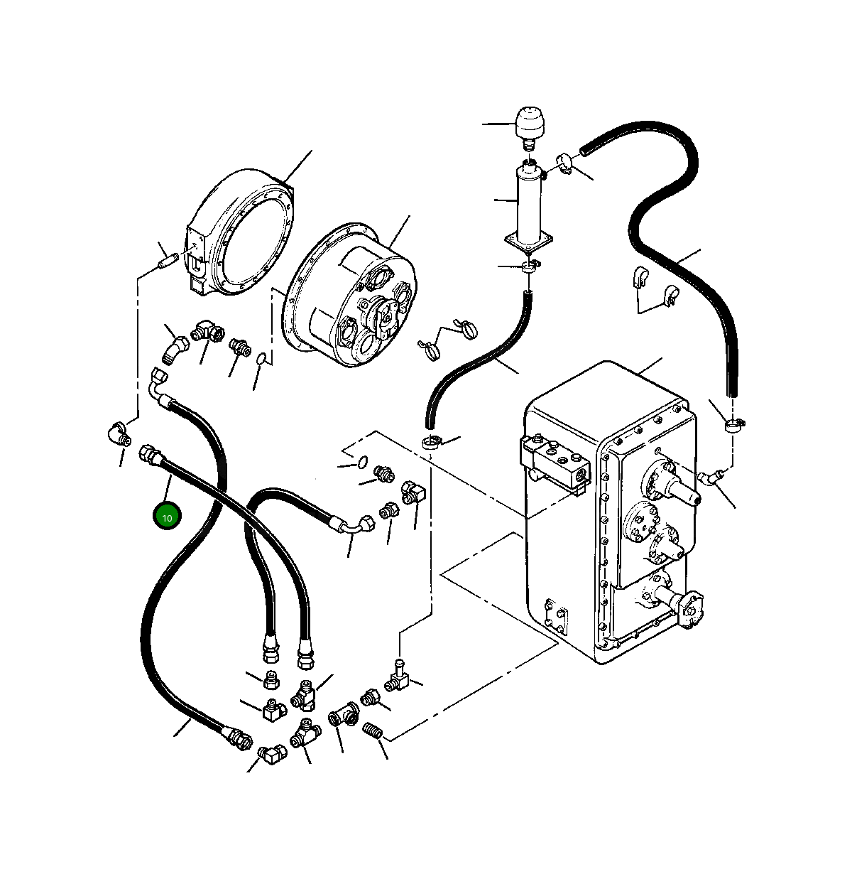 Шланг 937 981 C2 Komatsu