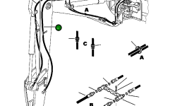 Шланг 392861008 Komatsu