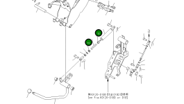 Втулка 21U-43-32420 Komatsu
