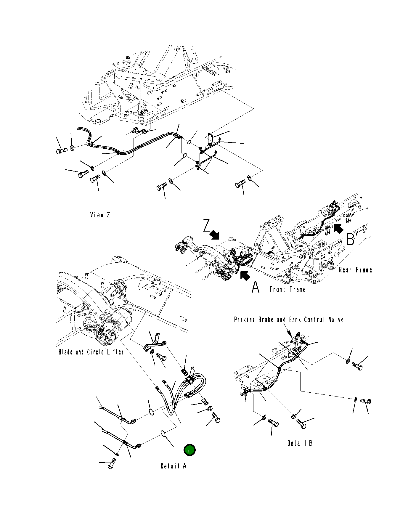 Шланг 23H-60-15571 Komatsu