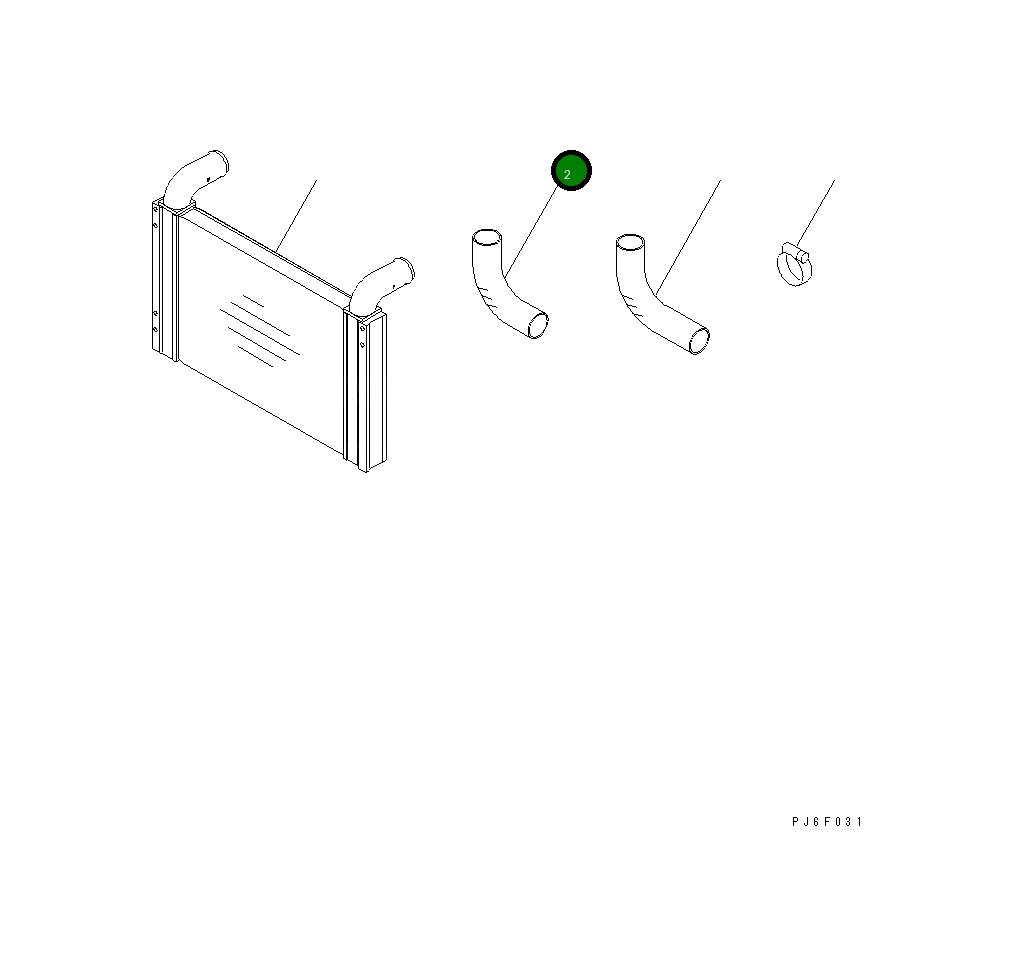 Шланг 6156-11-4430 Komatsu