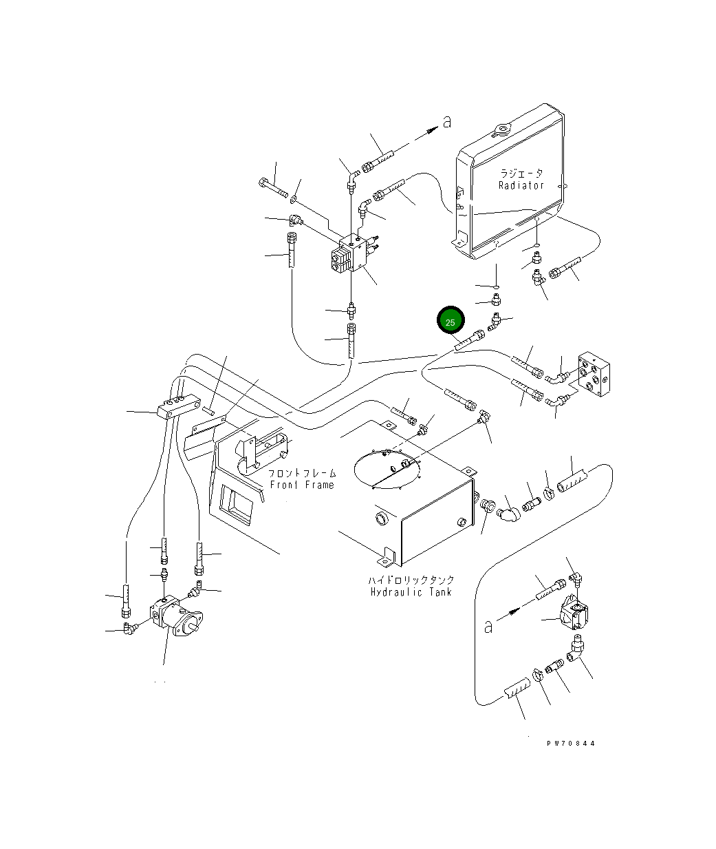 Шланг 267-97-50443 Komatsu