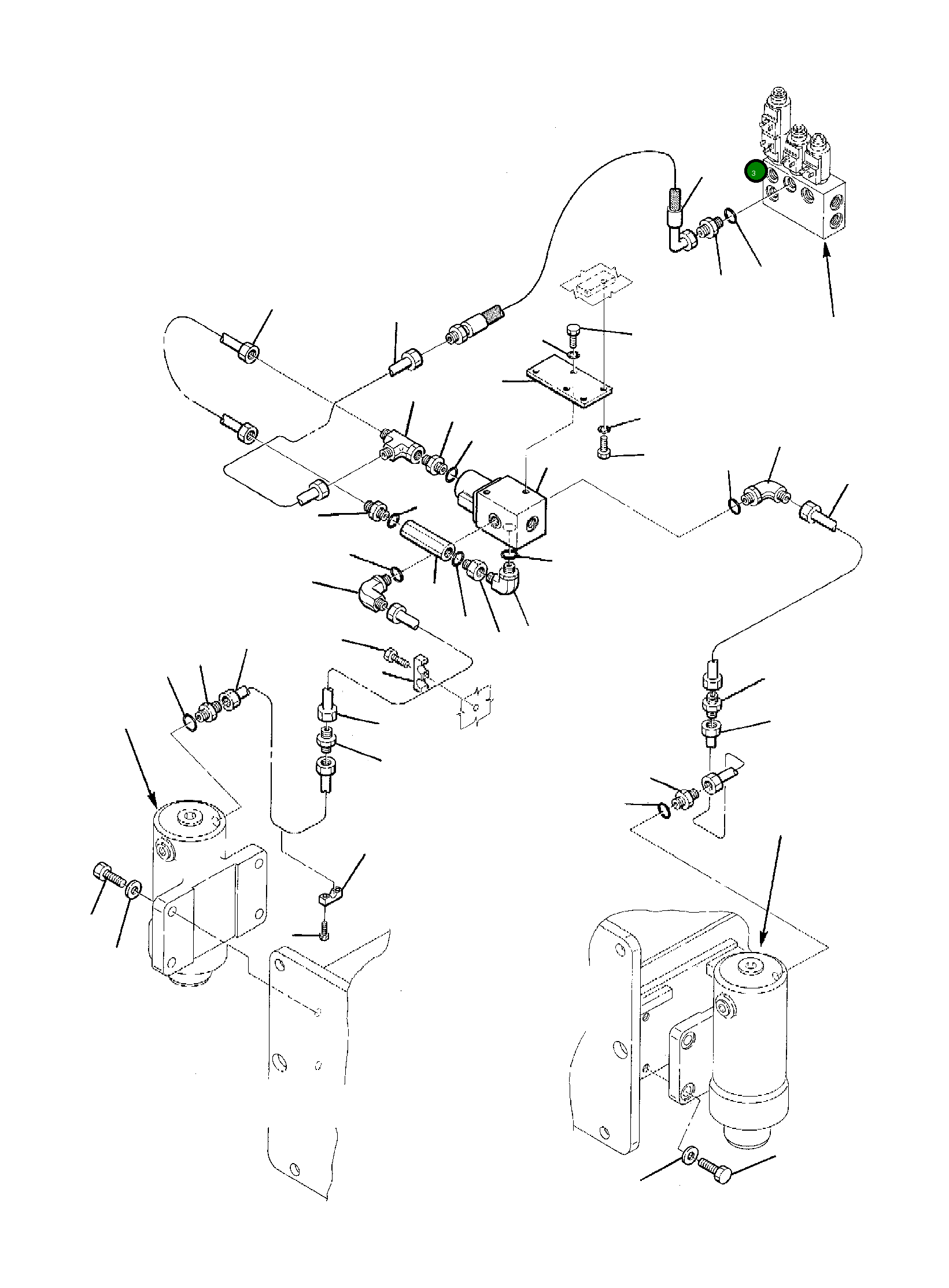 Шланг 21D-09-98110 Komatsu