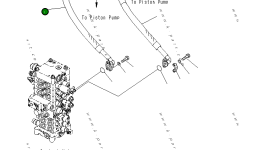Шланг 21K-62-42930 Komatsu
