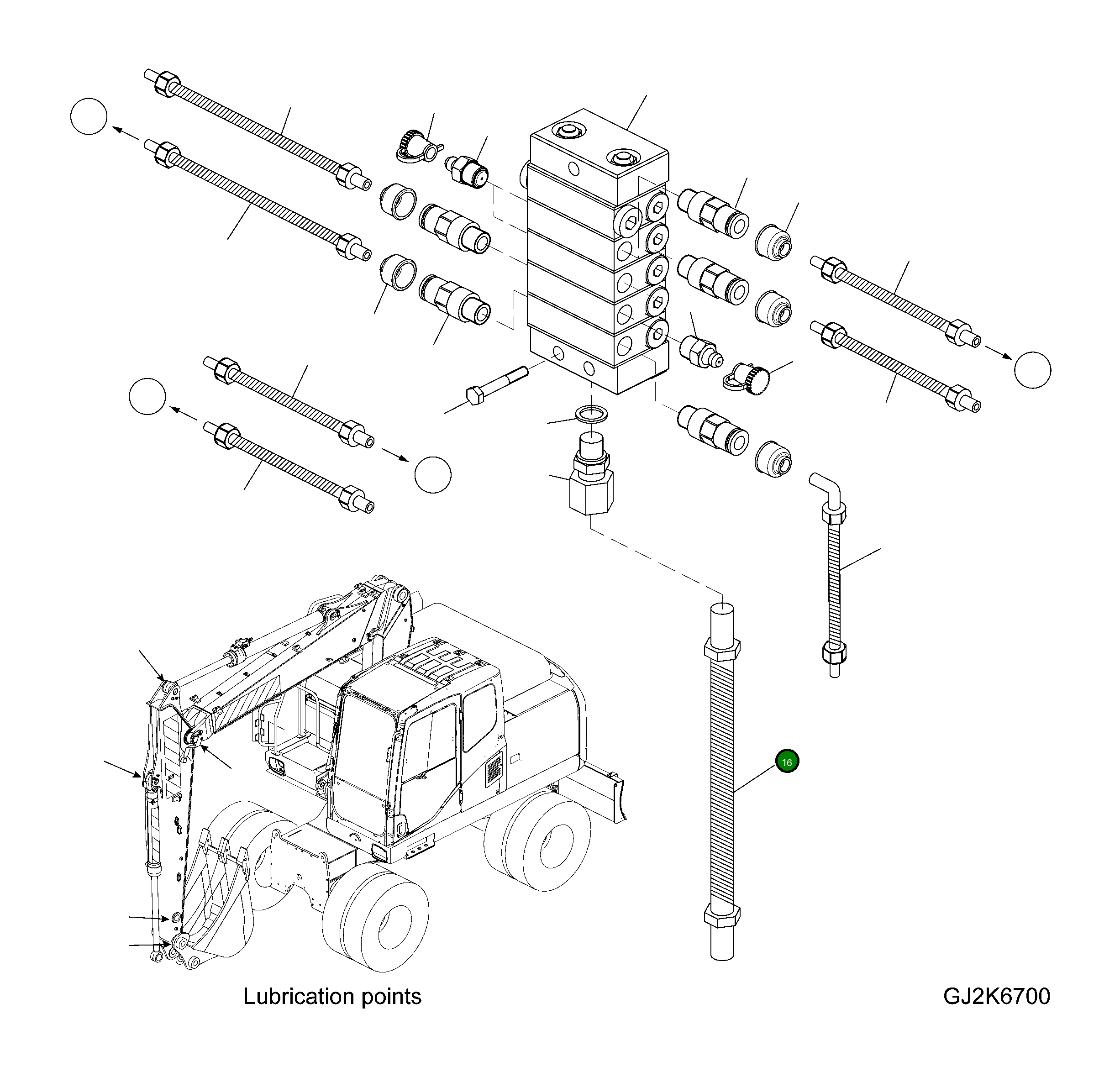 Шланг 42W-09-H4700 Komatsu