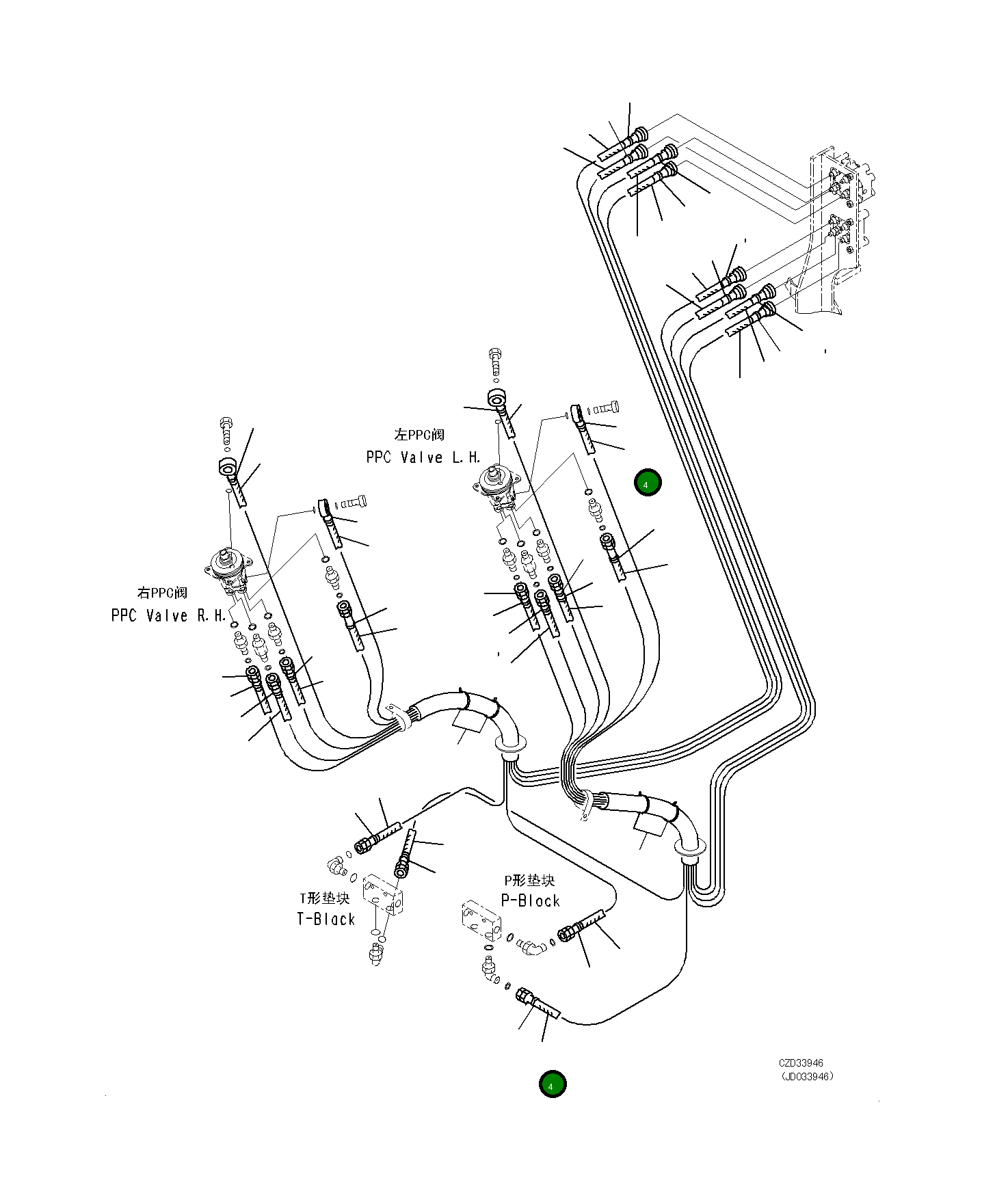 Шланг 21M-62-31190 Komatsu