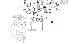 Гайка 0158400806 Komatsu