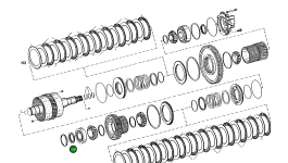 Гайка 0737 503 065 Komatsu