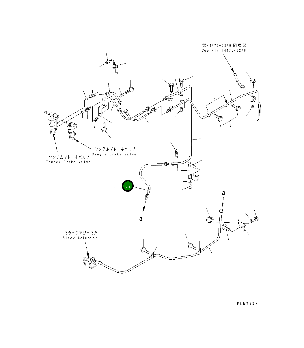 Шланг 425-43-27510 Komatsu