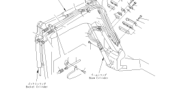 Шланг YM172425-78200 Komatsu