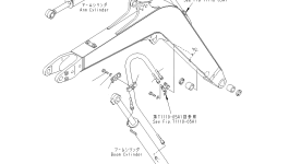 Шланг 22L-62-1A220 Komatsu