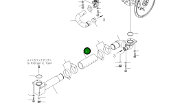 Шланг 21W-62-48331 Komatsu