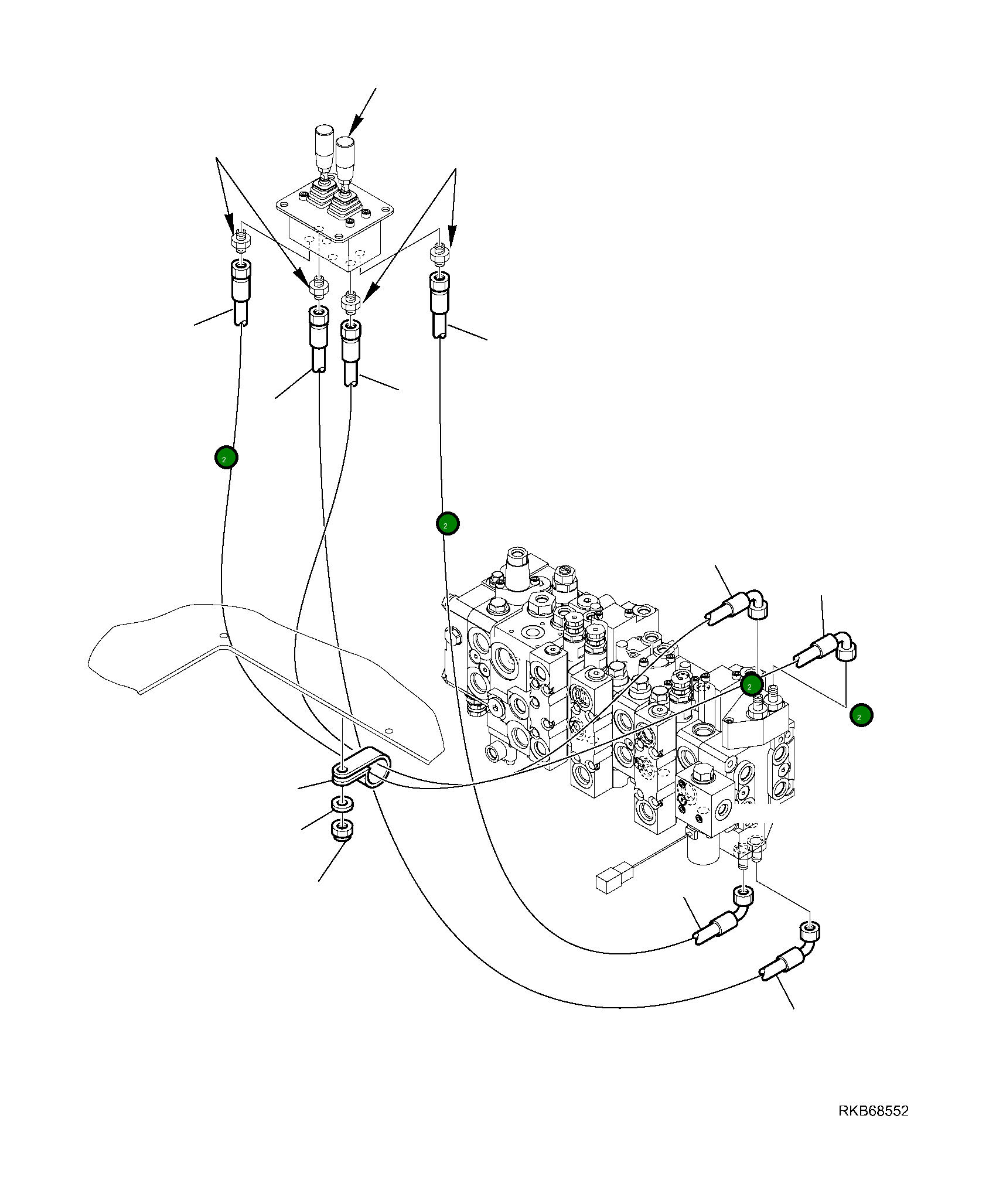 Шланг 42N-62-13360 Komatsu