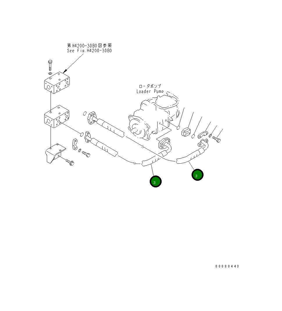 Шланг 427-62-15651 Komatsu