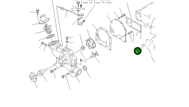 Винт 01236-40816 Komatsu