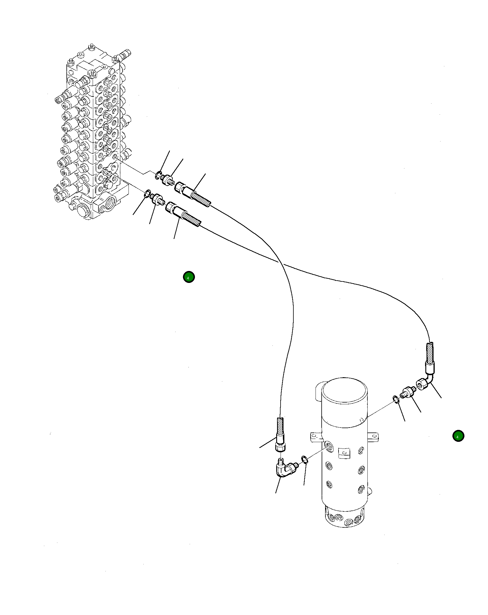 Шланг 21D-09-93210 Komatsu