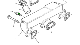 Шланг P3383E003 Komatsu
