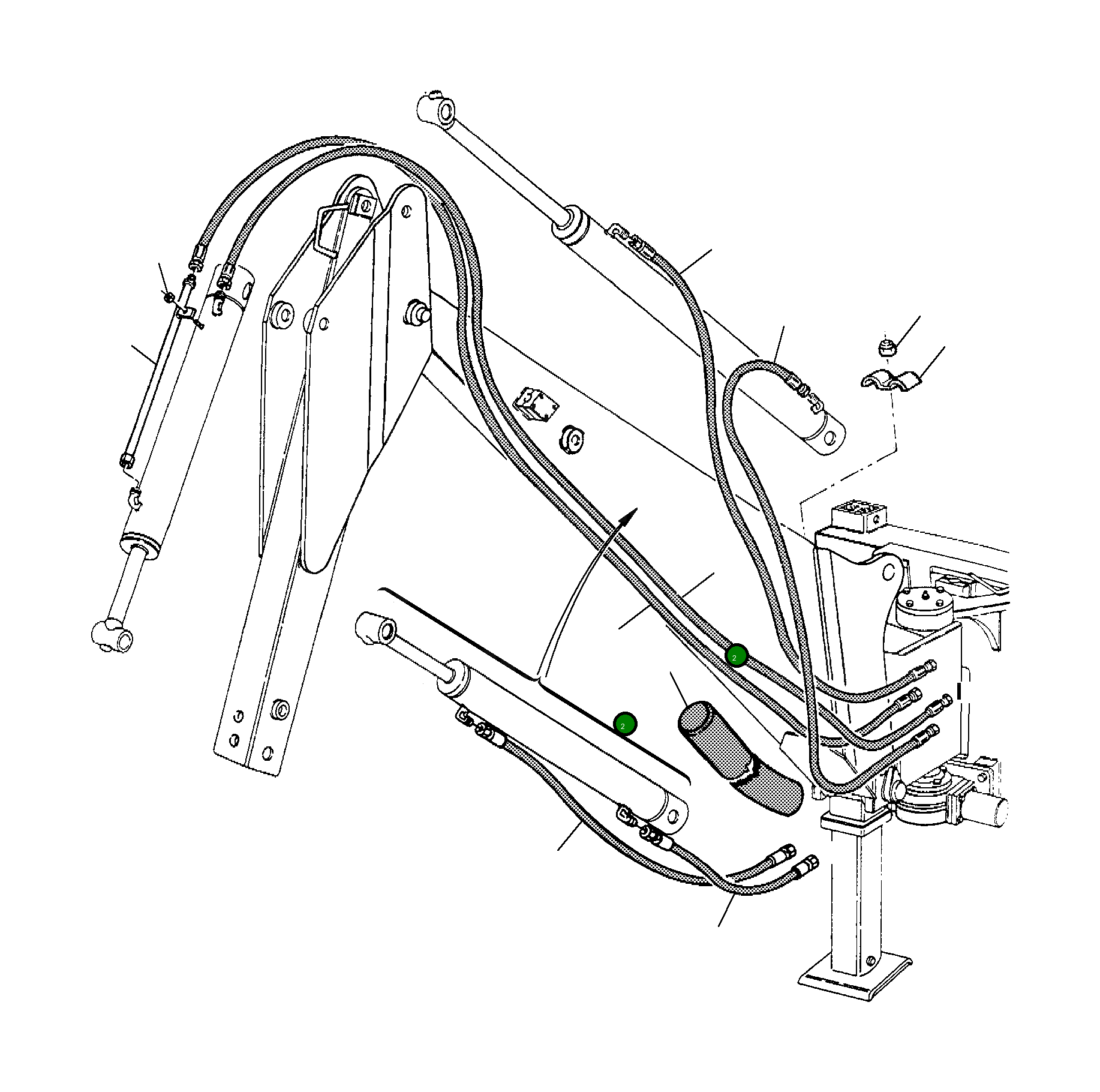Шланг UE2700463 Komatsu
