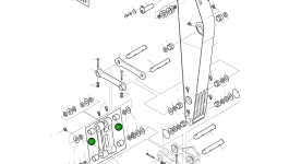 Втулка 2110-1360A Komatsu