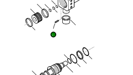Винт 801456086 Komatsu