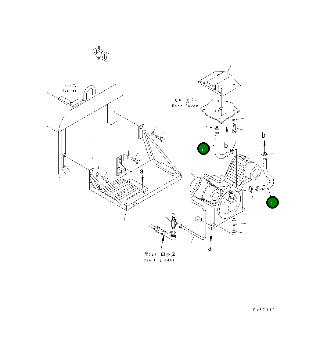 Шланг 277-808-5730 Komatsu