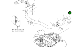 Шланг 22L-01-21270 Komatsu