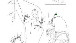 Шланг 21D-09-95830 Komatsu