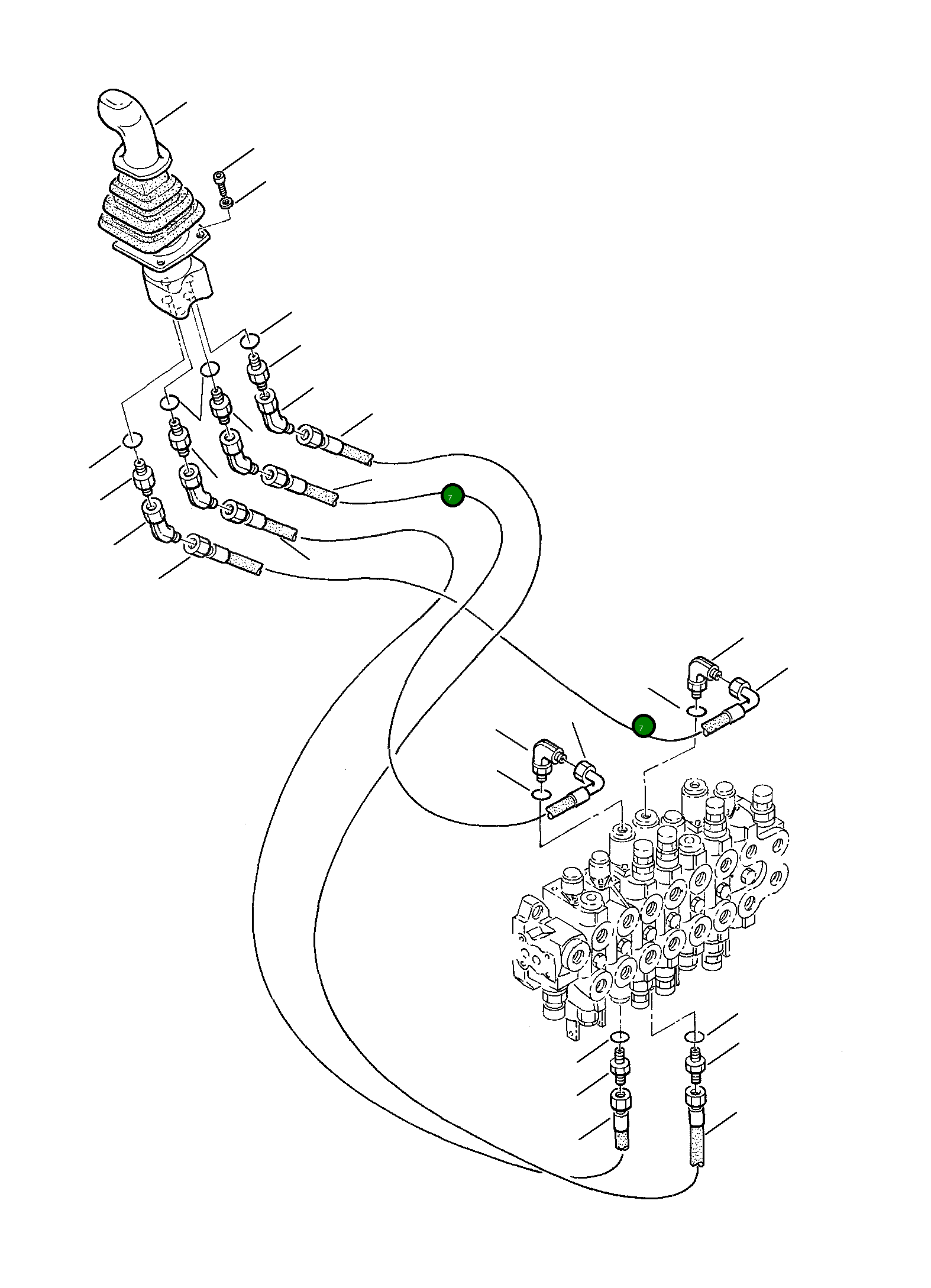 Шланг 392368071 Komatsu