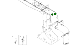 Шланг 2184-1196D148 Komatsu