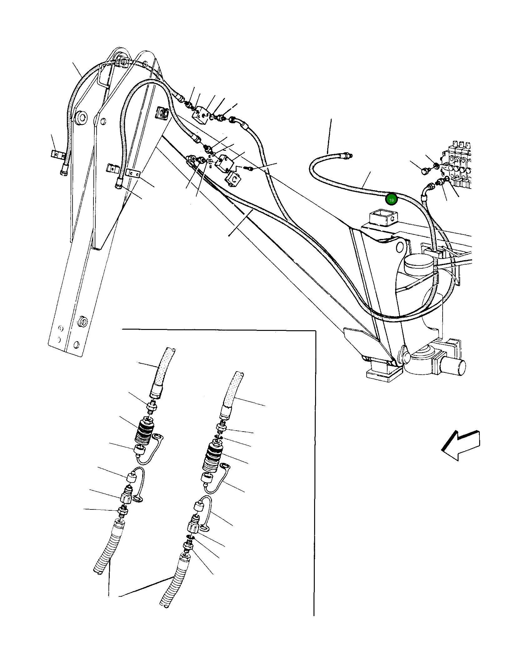 Шланг UE2707012 Komatsu