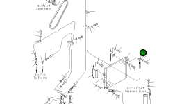 Шланг 21W-979-4160 Komatsu