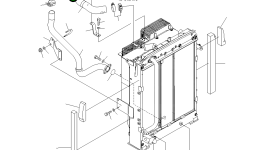 Шланг 21K-03-72351 Komatsu