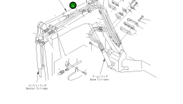 Шланг YM172425-78190 Komatsu