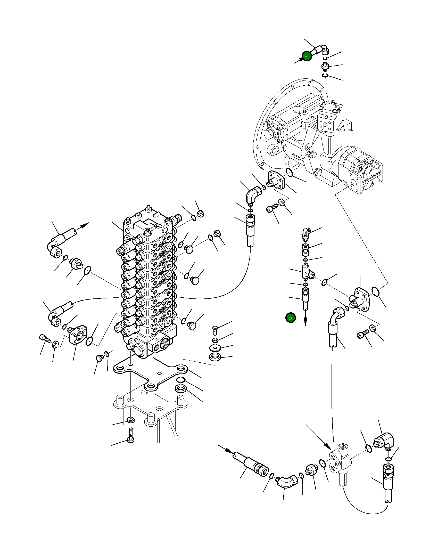 Шланг 226-09-11510 Komatsu
