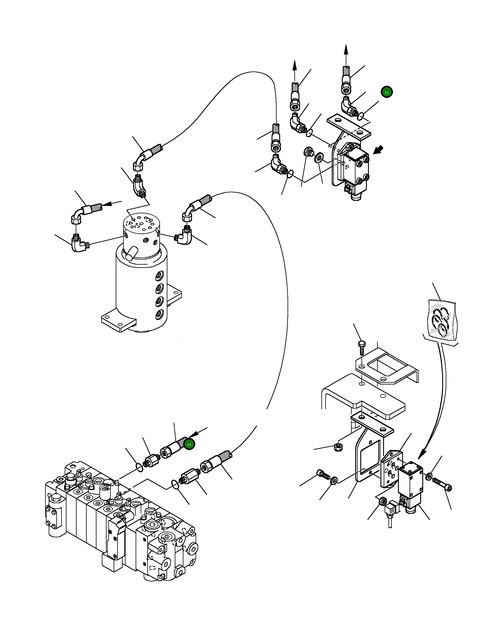 Шланг 392377040 Komatsu