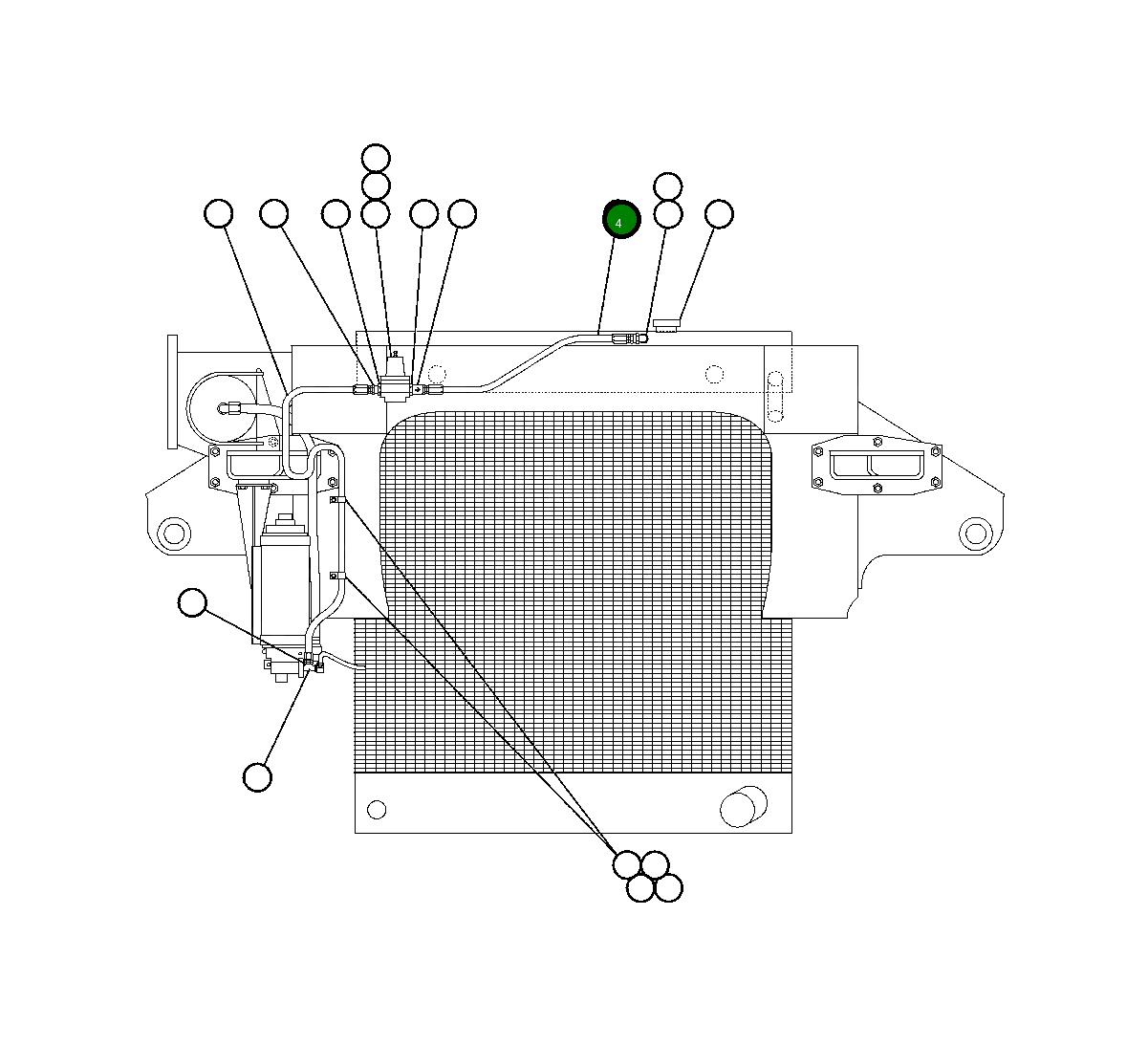 Шланг VM4263 Komatsu