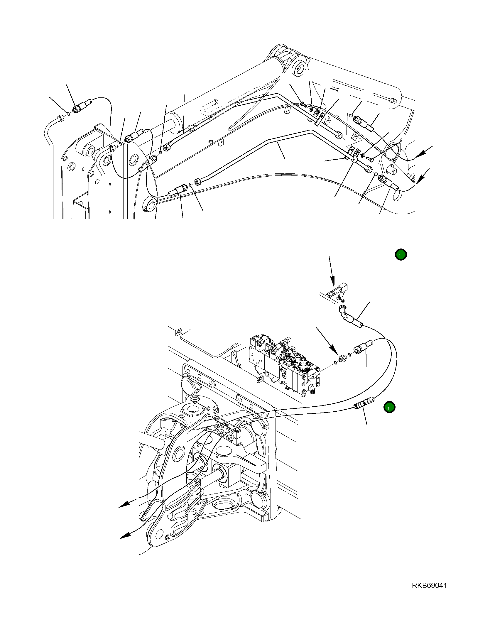 Шланг 42N-62-14530 Komatsu