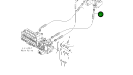 Шланг 22F-62-11880 Komatsu
