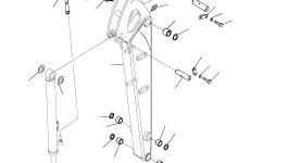 Шланг 2A1-62-13250 Komatsu