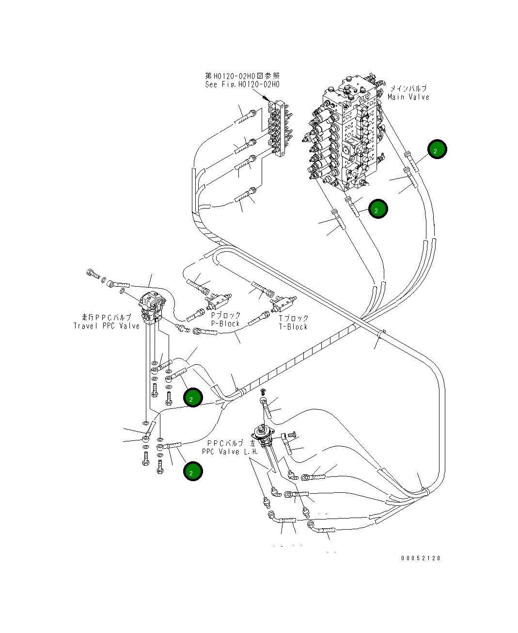 Шланг 22U-62-22342 Komatsu