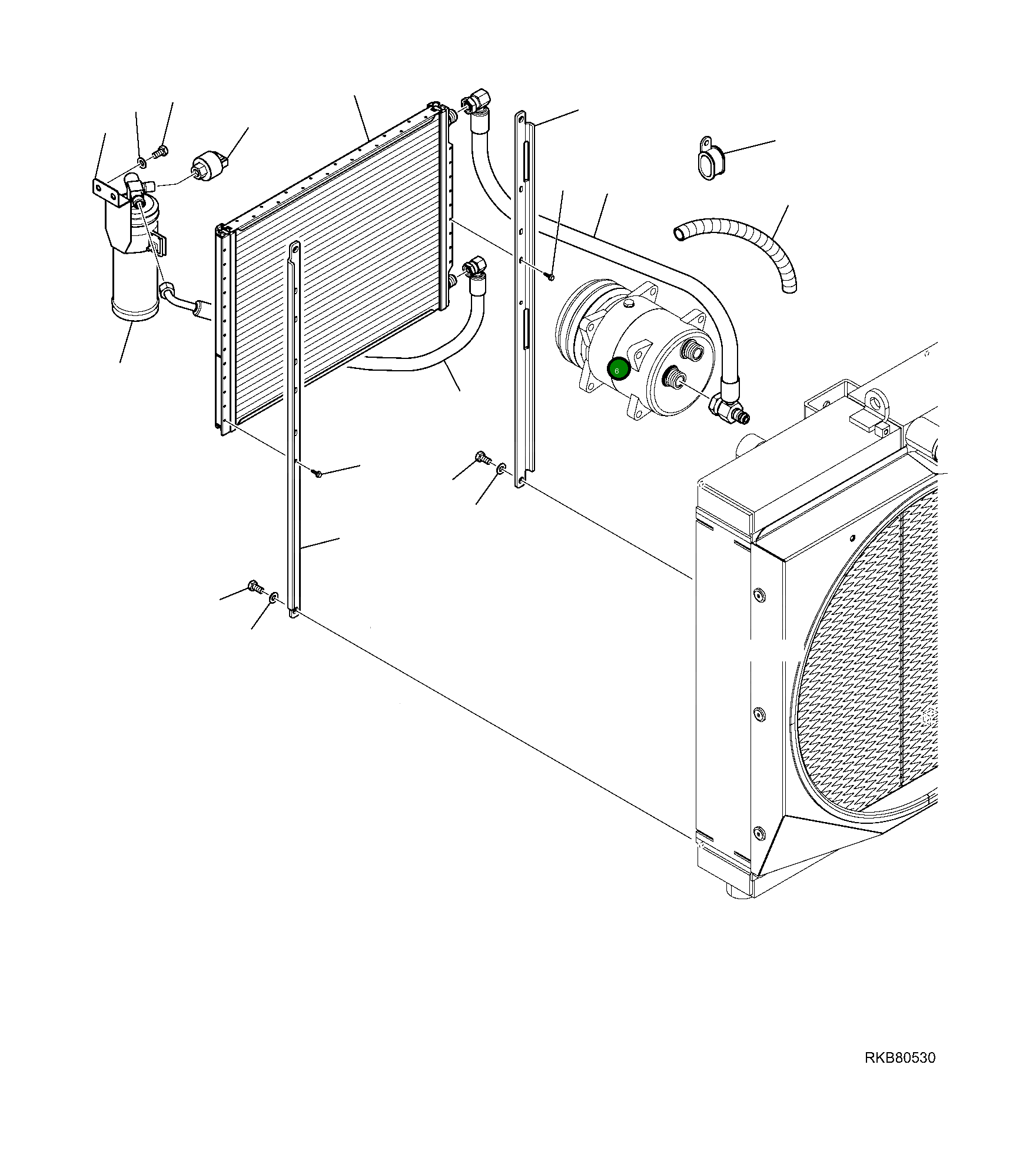 Шланг 22E-979-2310 Komatsu