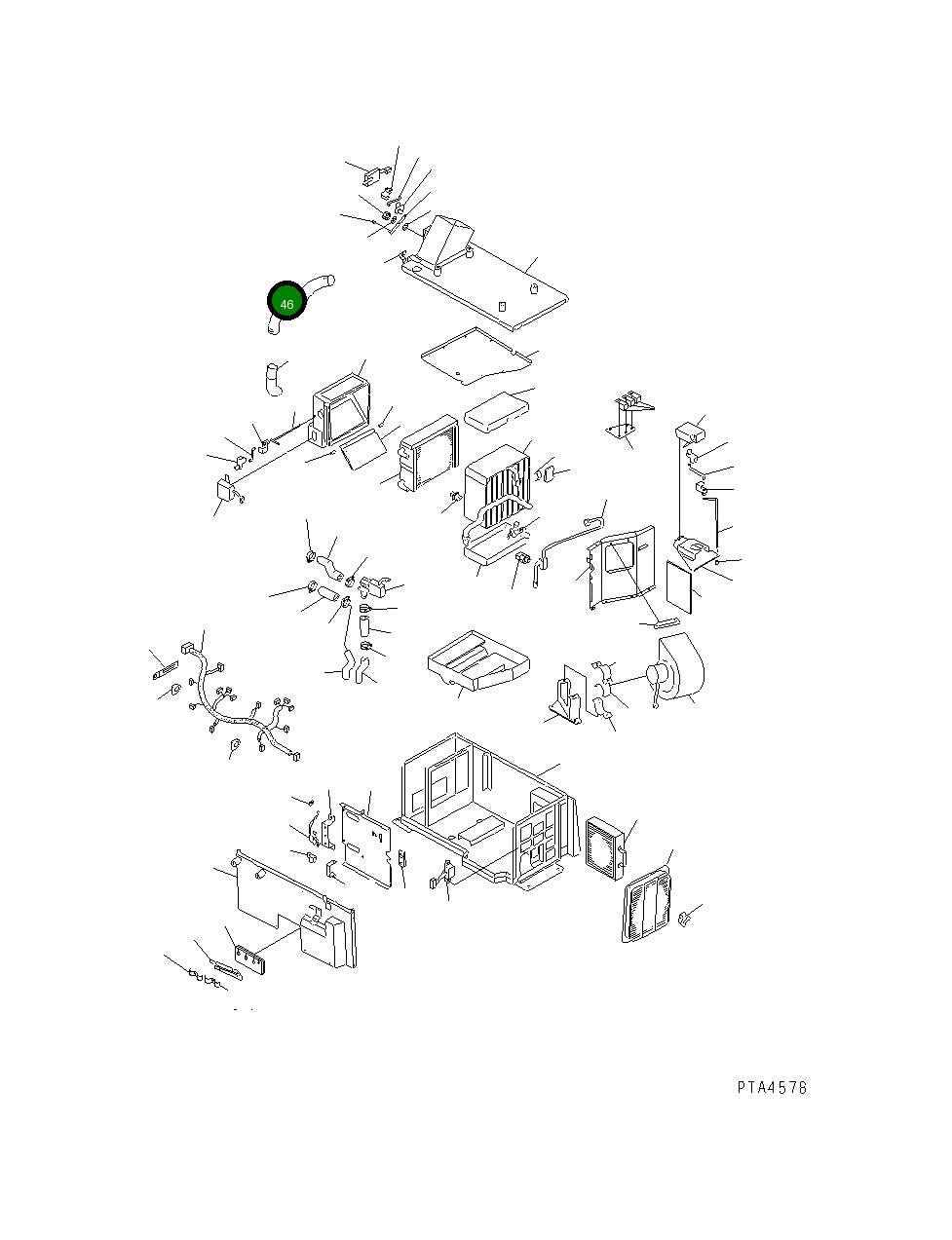 Шланг TW7013-0100 Komatsu
