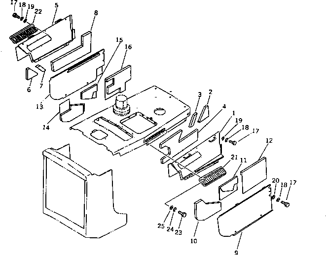 Тканевый элемент 130-A62-3460 Komatsu