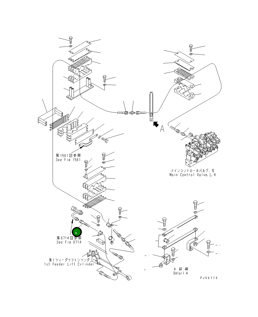 Шланг 262-60-79920 Komatsu