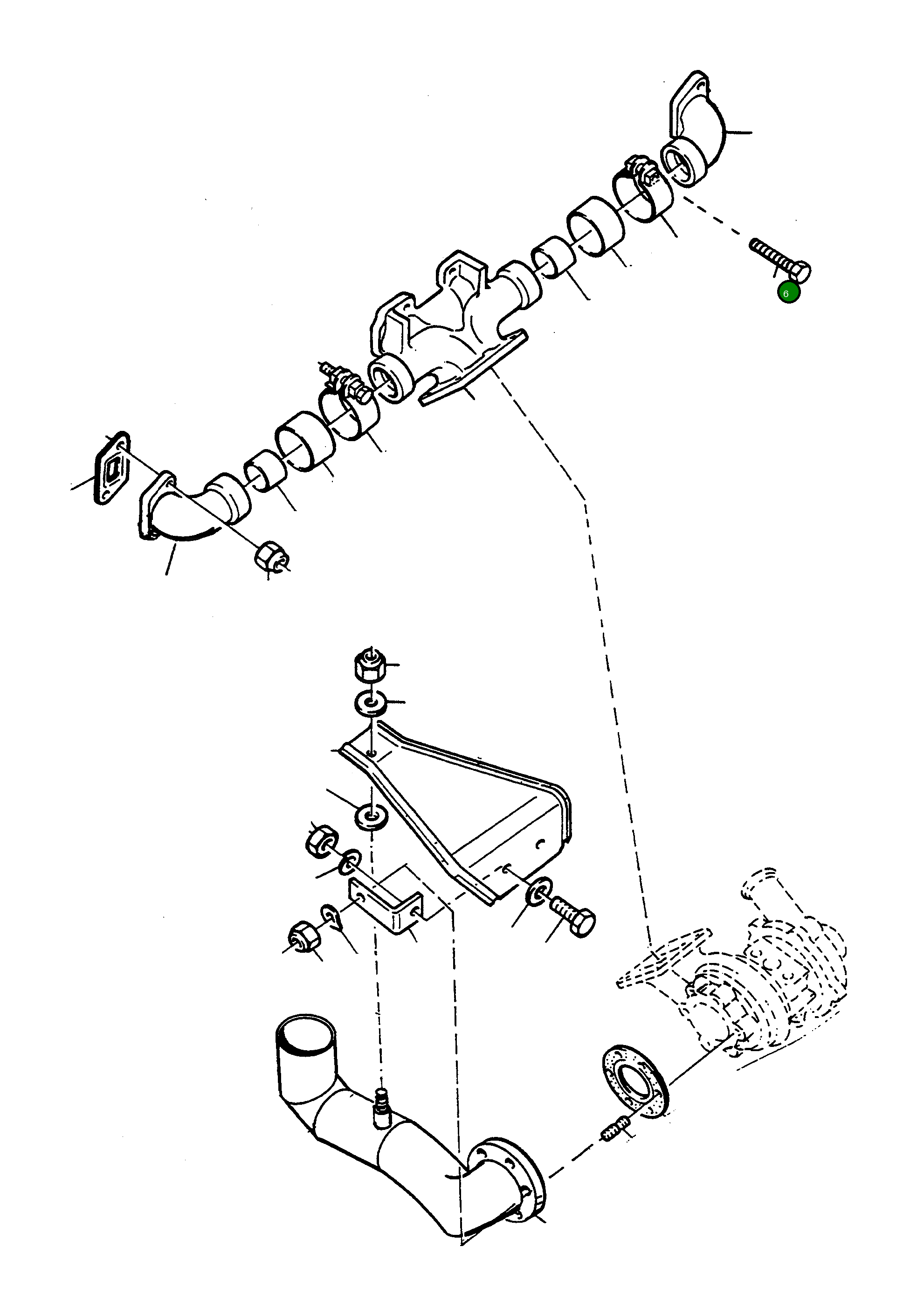 Винт 3003867X1 Komatsu