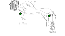 Шланг 22U-62-23950 Komatsu
