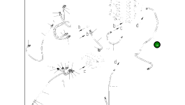 Шланг 2A6-62-11891 Komatsu