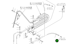 Шланг 20Y-979-4310 Komatsu
